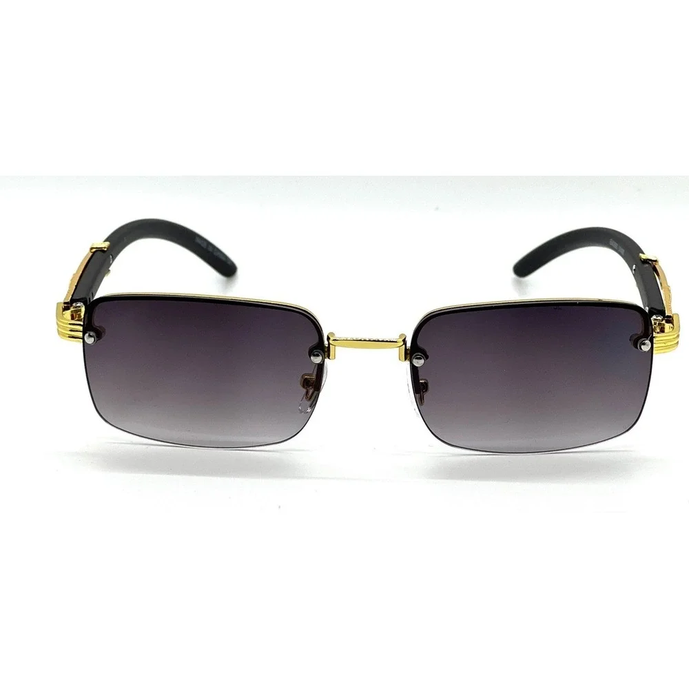 Women Sunglasses Small Trendy Style Gradient Black Lens Fashion Lentes Gafas New